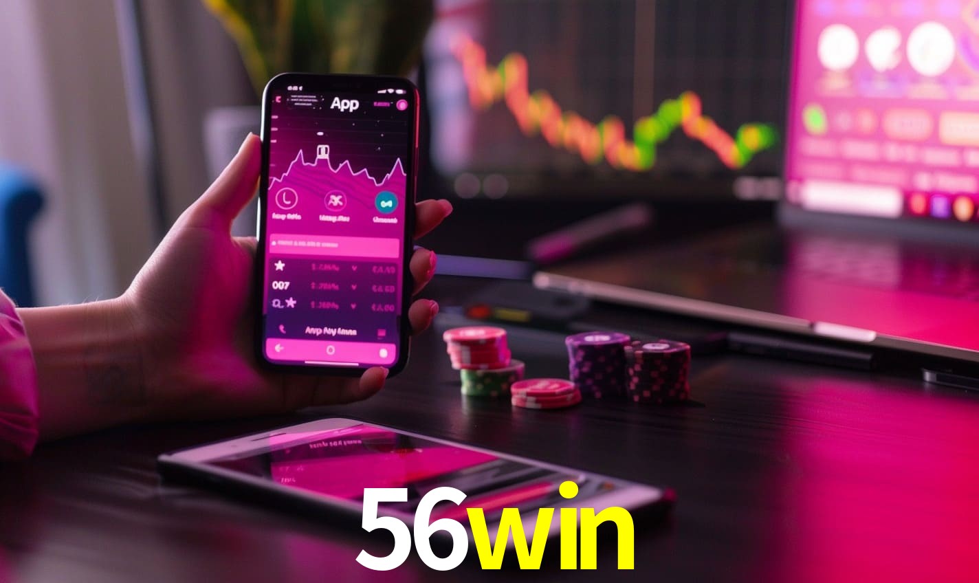Recursos Exclusivos do App 56win - Modo Offline, Login Biométrico